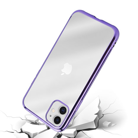 PROTECTOR DE CÁMARA METÁLICO PARA IPHONE 12 MINI - MORADO. GENERICO