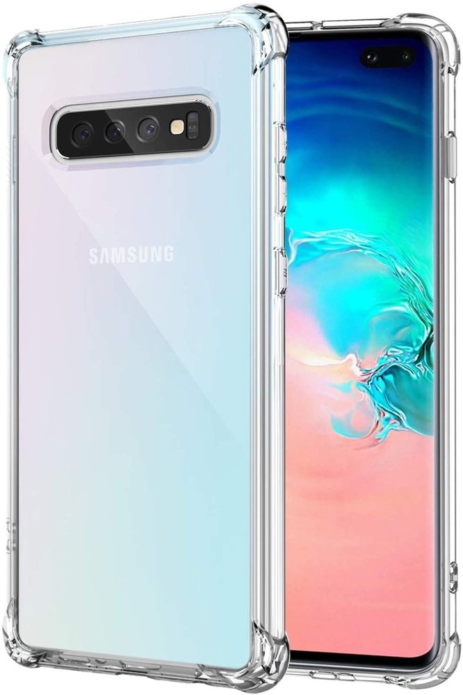 Funda Samsung Galaxy S10 Plus prueba golpes (transparente) - Funda-movil.es