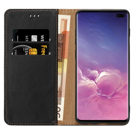 Funda de cuero Samsung para Galaxy S10e Negro - Funda para teléfono móvil