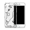 ShieldCase ShieldCase Carcasa Abstract Faces iPhone 7/8/SE 2020 (transparente) ShieldCase ShieldCase Carcasa Abstract Faces iPhone 7/8/SE 2020 (transparente)