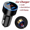 ShieldCase ShieldCase Cargador coche USB con pantalla LED ShieldCase ShieldCase Cargador coche USB con pantalla LED