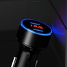 ShieldCase ShieldCase Cargador coche USB con pantalla LED ShieldCase ShieldCase Cargador coche USB con pantalla LED
