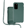 Coverzs Coverzs Funda con cuerda de silicona Samsung Galaxy S20 Plus (verde oscuro) Coverzs Coverzs Funda con cuerda de silicona Samsung Galaxy S20 Plus (verde oscuro)