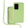 Coverzs Coverzs Funda con cuerda de silicona Samsung Galaxy S20 Ultra (verde claro) Coverzs Coverzs Funda con cuerda de silicona Samsung Galaxy S20 Ultra (verde claro)
