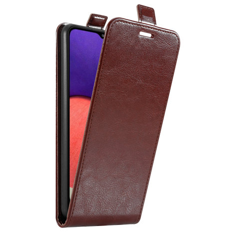 Funda samsung a22 5g marrón