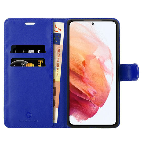 Funda libro protectora Samsung Galaxy S21 (azul) 
