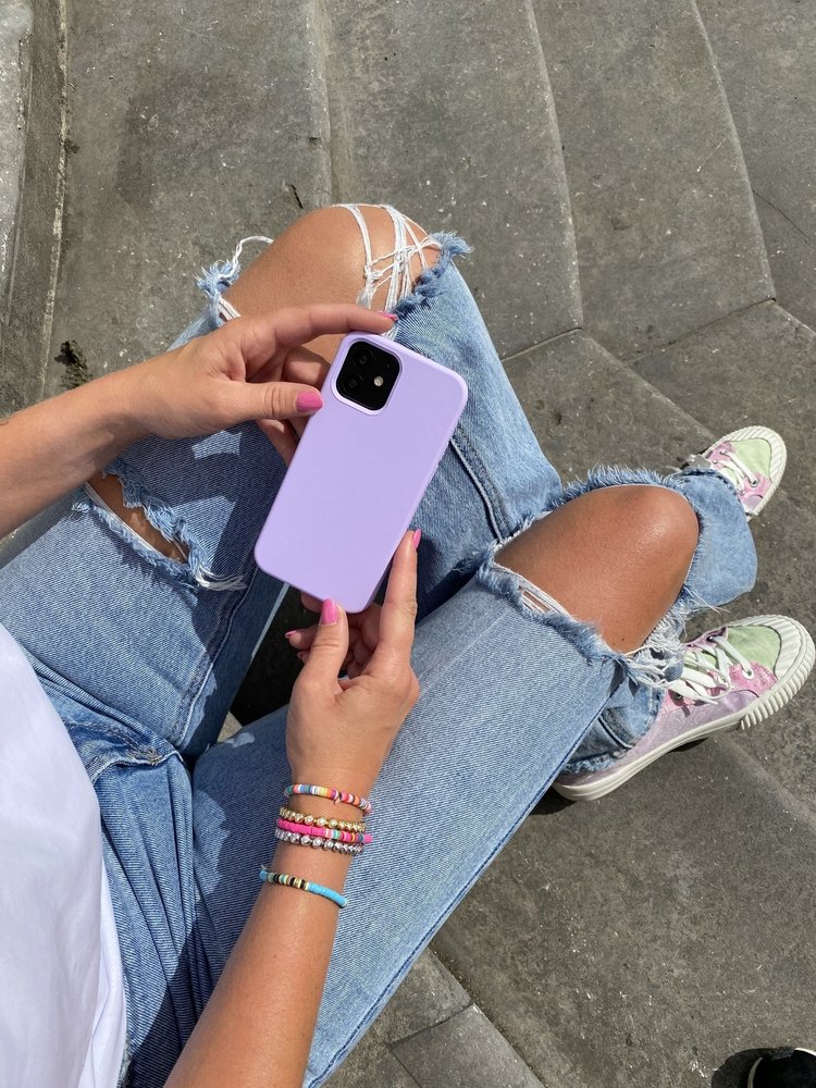 Funda de silicona Pantone iPhone X / Xs (azul) 