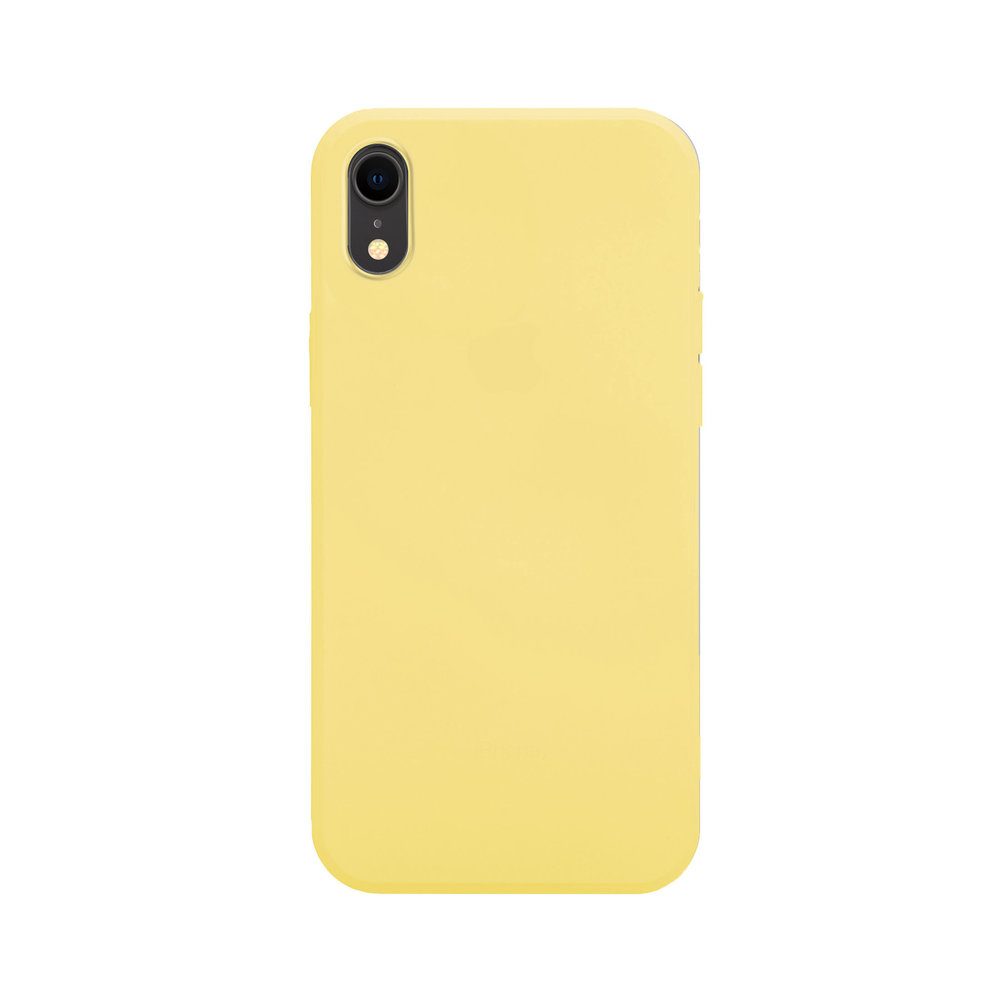 Silicone Case iPhone Xr Color Amarillo - iPhone Store Cordoba