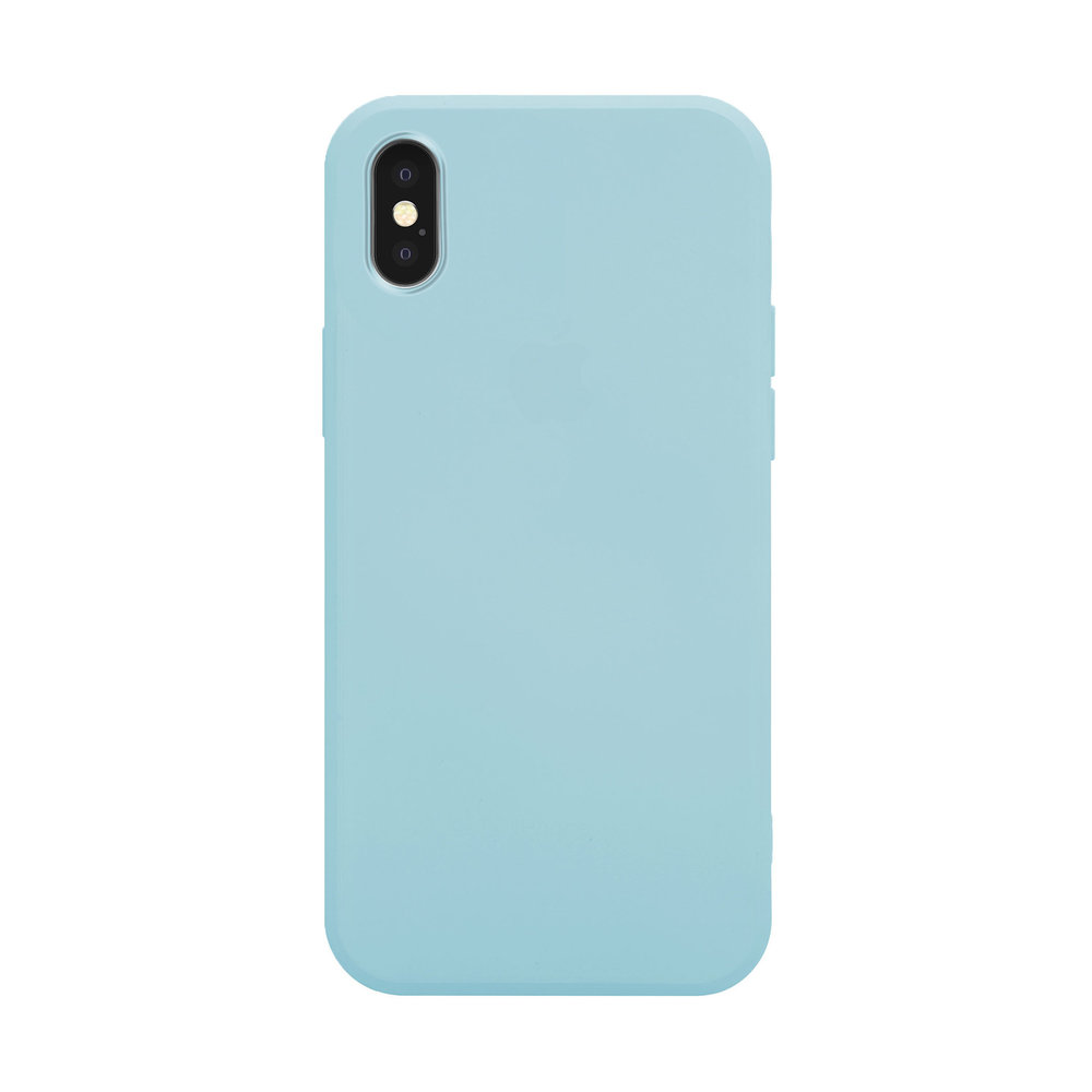 Funda de silicona Pantone iPhone Xs Max (azul) 