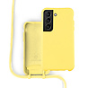 Coverzs Coverzs Funda con cuerda de silicona Samsung Galaxy S21 Plus (amarillo) Coverzs Coverzs Funda con cuerda de silicona Samsung Galaxy S21 Plus (amarillo)