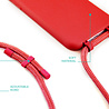 Coverzs Coverzs Funda con cuerda de silicona Samsung Galaxy S21 Ultra (rojo) Coverzs Coverzs Funda con cuerda de silicona Samsung Galaxy S21 Ultra (rojo)