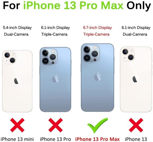 Ceezs Ceezs Funda iPhone 13 Pro Max silicona (verde claro)