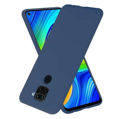 Funda de silicona Azul para Xiaomi Redmi Note 8