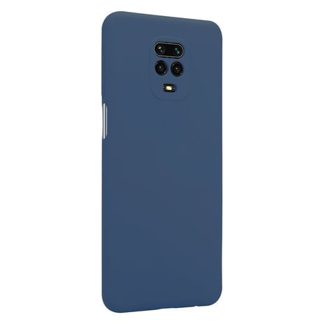 Funda Silicona Xiaomi Redmi Note 9 Pro / 9s (azul) 