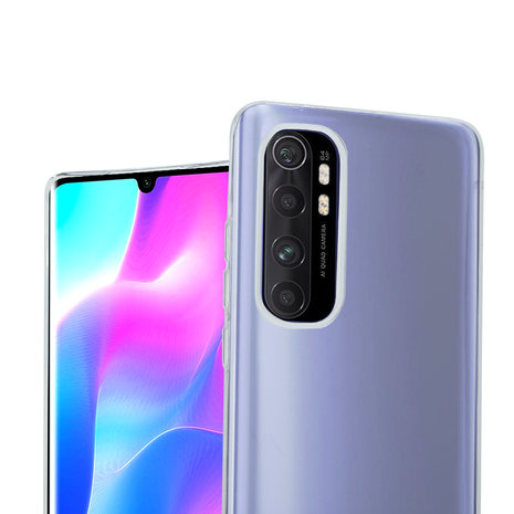 Funda de silicona ultrafina Xiaomi Mi Note 10 Lite (transparente) - Funda -movil.es