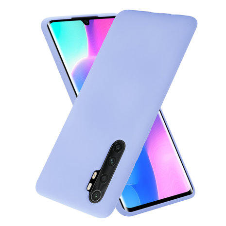 Funda de Silicona Xiaomi Mi Note 10 Lite (morado) 