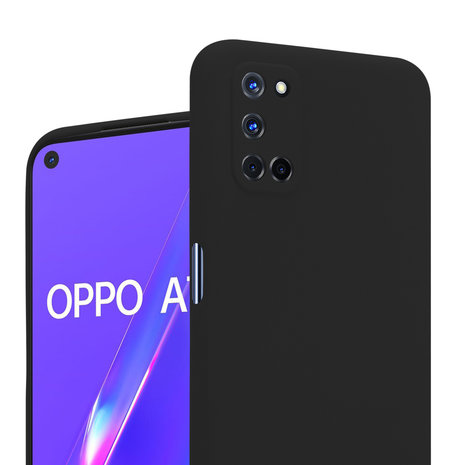 Cool Funda Silicona Negra Oppo A52/A72/A92