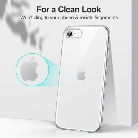 Funda ultrafina iPhone SE 2020 (transparente) 