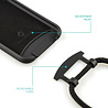Coverzs Coverzs Funda silicona con cuerda iPhone 12 Pro Max (negro) - Nombre + Nombre Coverzs Coverzs Funda silicona con cuerda iPhone 12 Pro Max (negro) - Nombre + Nombre