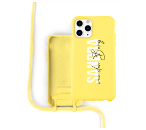 Funda de silicona iPhone 12 Pro (amarillo) 