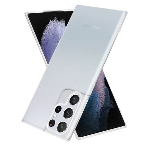 Funda ultrafina Samsung Galaxy S22 Ultra (transparente) 