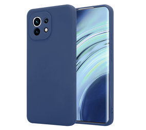 Funda Gel Tacto Silicona + Colgante Azul Turquesa Xiaomi Mi 11i