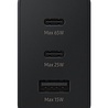Samsung Samsung Cargador de hogar original Samsung Ultra Fast 65W Triple USB A+C+C (negro) Samsung Samsung Cargador de hogar original Samsung Ultra Fast 65W Triple USB A+C+C (negro)