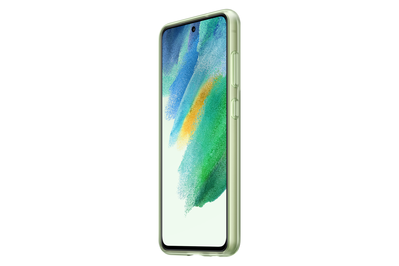Funda delgada Samsung Galaxy S21 FE (verde) 