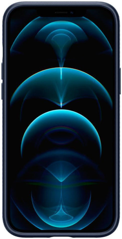 Funda iPhone 12 Pro Max Spigen Liquid Air (azul) 