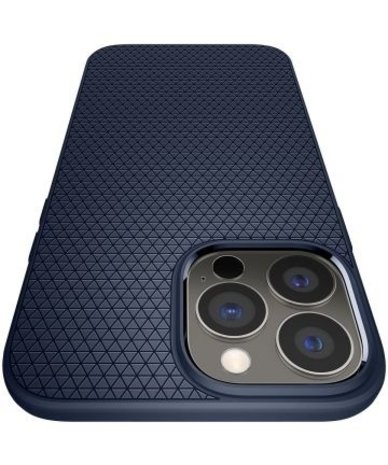Spigen Liquid Air Armor - Funda diseñada para iPhone 13 (2021), color azul  marino
