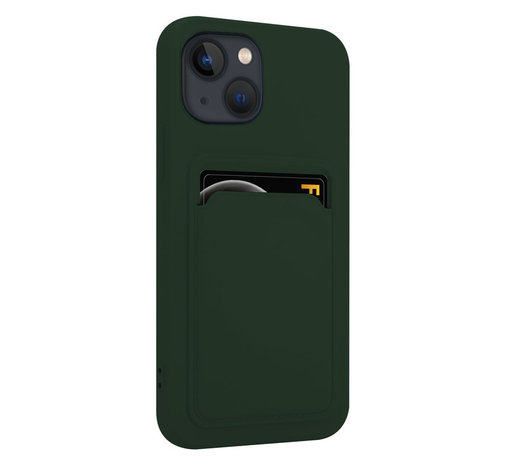 ShieldCase ShieldCase Funda de silicona iPhone 13 (verde oscuro)