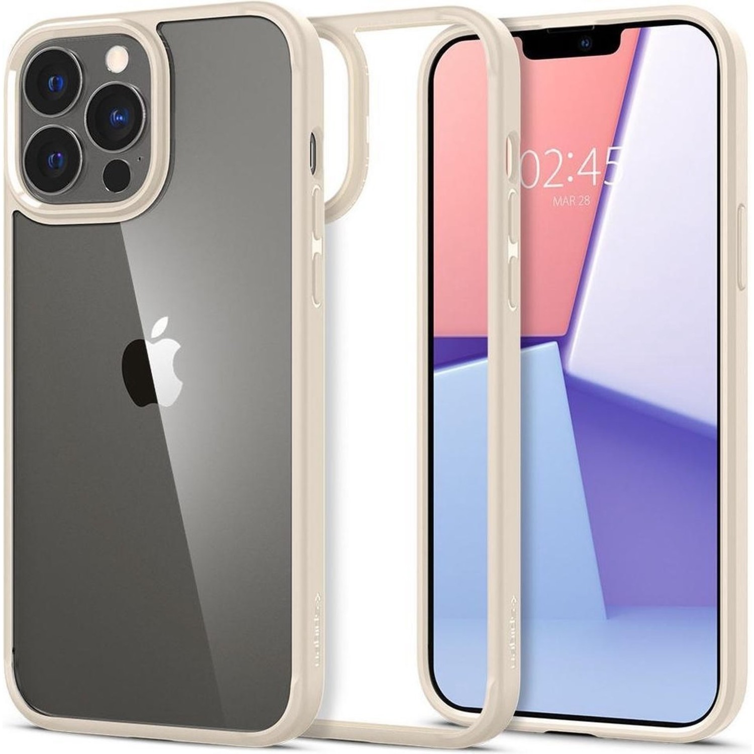  Spigen - Funda ultra híbrido diseñado para iPhone 13