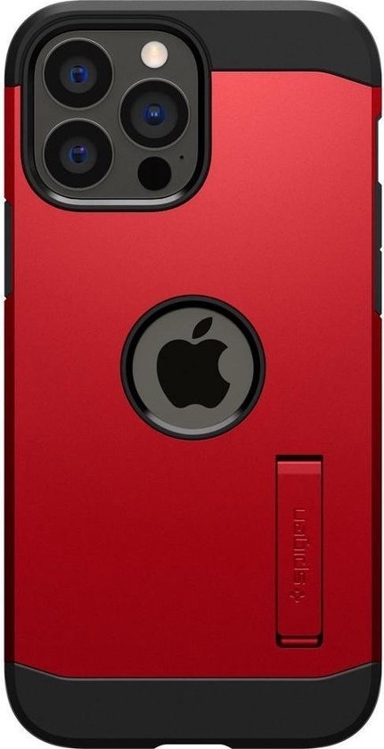 Funda Spigen Tough Armor iPhone 13 Rojo
