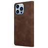 Coverzs Coverzs Funda tipo cartera de lujo iPhone 14 Pro Max (marrón oscuro) Coverzs Coverzs Funda tipo cartera de lujo iPhone 14 Pro Max (marrón oscuro)