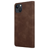 Coverzs Coverzs Funda tipo cartera de lujo iPhone 14 Plus (marrón oscuro) Coverzs Coverzs Funda tipo cartera de lujo iPhone 14 Plus (marrón oscuro)
