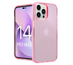 Carcasa de silicona con MagSafe para el iPhone 14 Pro Max - Rosado