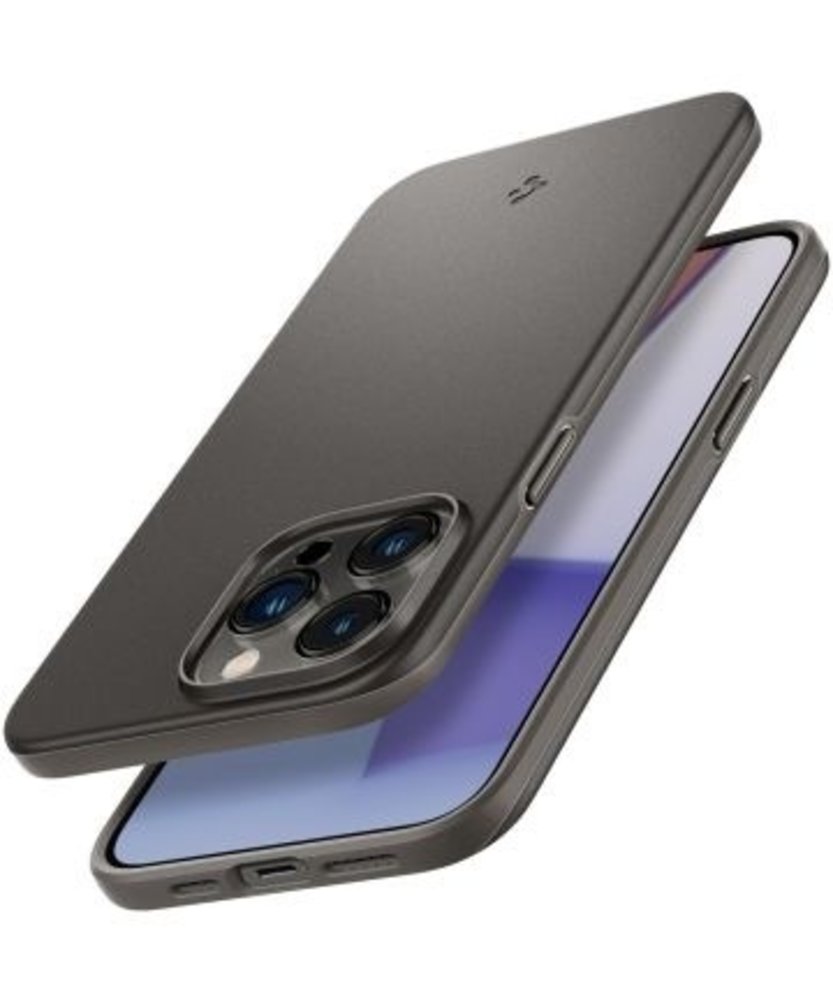 Funda iPhone 12 Pro Max Case Thin Fit Policarbonato Spigen