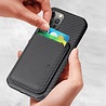Coverzs Coverzs Funda piel Magsafe iPhone 12 Pro con tarjetero (negro) Coverzs Coverzs Funda piel Magsafe iPhone 12 Pro con tarjetero (negro)