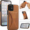 ShieldCase ShieldCase Funda de piel iPhone 11 con soporte y tarjetero (marrón) ShieldCase ShieldCase Funda de piel iPhone 11 con soporte y tarjetero (marrón)