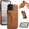 ShieldCase ShieldCase Funda de piel iPhone 11 Pro con soporte y tarjetero (marrón) ShieldCase ShieldCase Funda de piel iPhone 11 Pro con soporte y tarjetero (marrón)