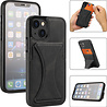 ShieldCase ShieldCase Funda de piel iPhone 13 con soporte y tarjetero (negro) ShieldCase ShieldCase Funda de piel iPhone 13 con soporte y tarjetero (negro)