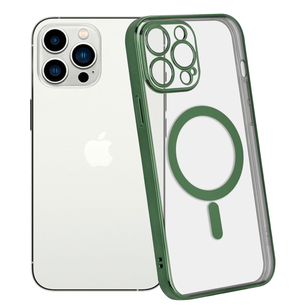 Avizar Funda Antigolpes Antideslizante con Anillo Metálico Verde para iPhone  14 Pro Max, PcComponen
