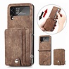 ShieldCase ShieldCase Funda con cartera desmontable Samsung Galaxy Z Flip 4 (marrón) ShieldCase ShieldCase Funda con cartera desmontable Samsung Galaxy Z Flip 4 (marrón)