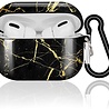 ShieldCase ShieldCase Amazing Black Marmer Funda AirPods Pro 2 (negro) ShieldCase ShieldCase Amazing Black Marmer Funda AirPods Pro 2 (negro)