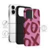 xoxo Wildhearts xoxo Wildhearts Can't Talk Now Pink - Funda iPhone 14 Pro Max xoxo Wildhearts xoxo Wildhearts Can't Talk Now Pink - Funda iPhone 14 Pro Max