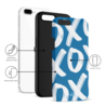 xoxo Wildhearts xoxo Wildhearts Can't Talk Now Blue - Funda iPhone 7/8 Plus xoxo Wildhearts xoxo Wildhearts Can't Talk Now Blue - Funda iPhone 7/8 Plus
