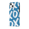 xoxo Wildhearts xoxo Wildhearts Can't Talk Now Blue - Funda iPhone 13 mini xoxo Wildhearts xoxo Wildhearts Can't Talk Now Blue - Funda iPhone 13 mini
