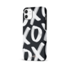 xoxo Wildhearts xoxo Wildhearts Can't Talk Now Black - Funda iPhone 12 xoxo Wildhearts xoxo Wildhearts Can't Talk Now Black - Funda iPhone 12