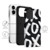 xoxo Wildhearts xoxo Wildhearts Can't Talk Now Black - Funda iPhone 13 Pro Max xoxo Wildhearts xoxo Wildhearts Can't Talk Now Black - Funda iPhone 13 Pro Max
