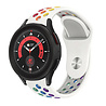 Strap-it Strap-it Correa deportiva Galaxy Watch 5 Pro (blanca/colorida) Strap-it Strap-it Correa deportiva Galaxy Watch 5 Pro (blanca/colorida)